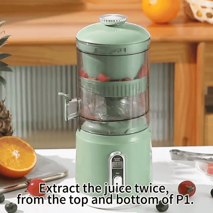 Multicolor Electric Citrus Juicer – Stylish One-Touch Fresh Juice Maker