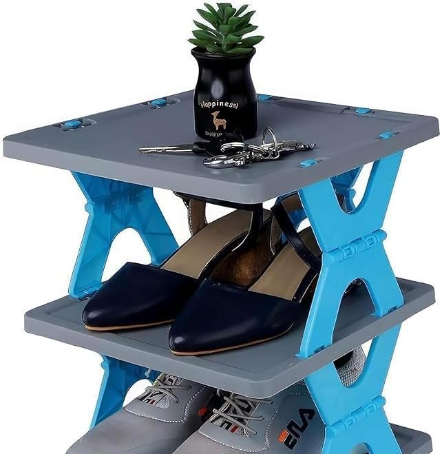 Modular Stackable Shoe Rack