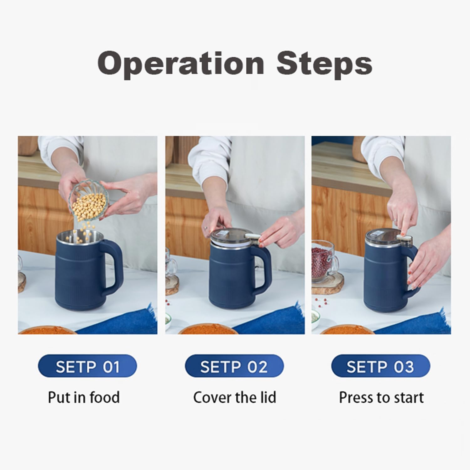 Powerful Stainless Steel Electric Powder Grinder