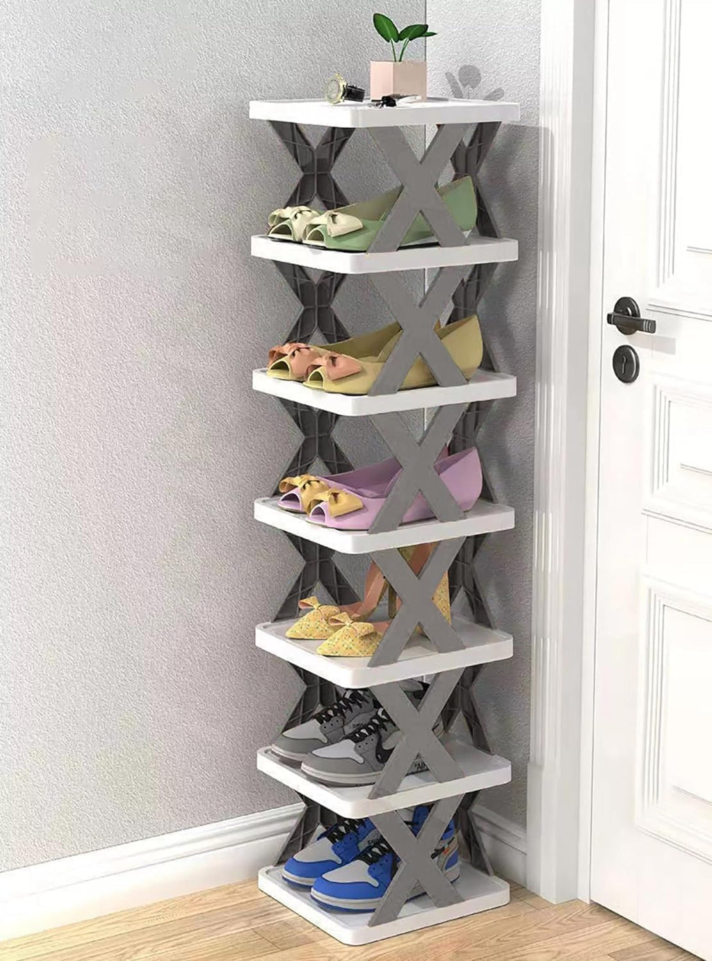 Modular Stackable Shoe Rack