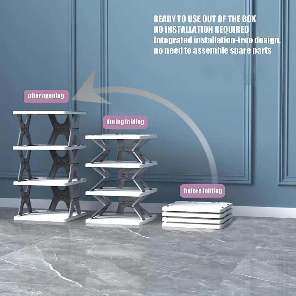 Modular Stackable Shoe Rack