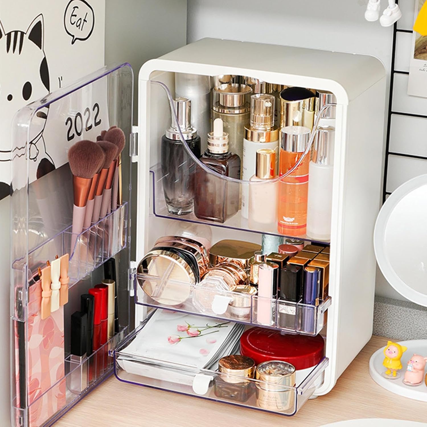 Multi-Layer Cosmetic Storage Organizer