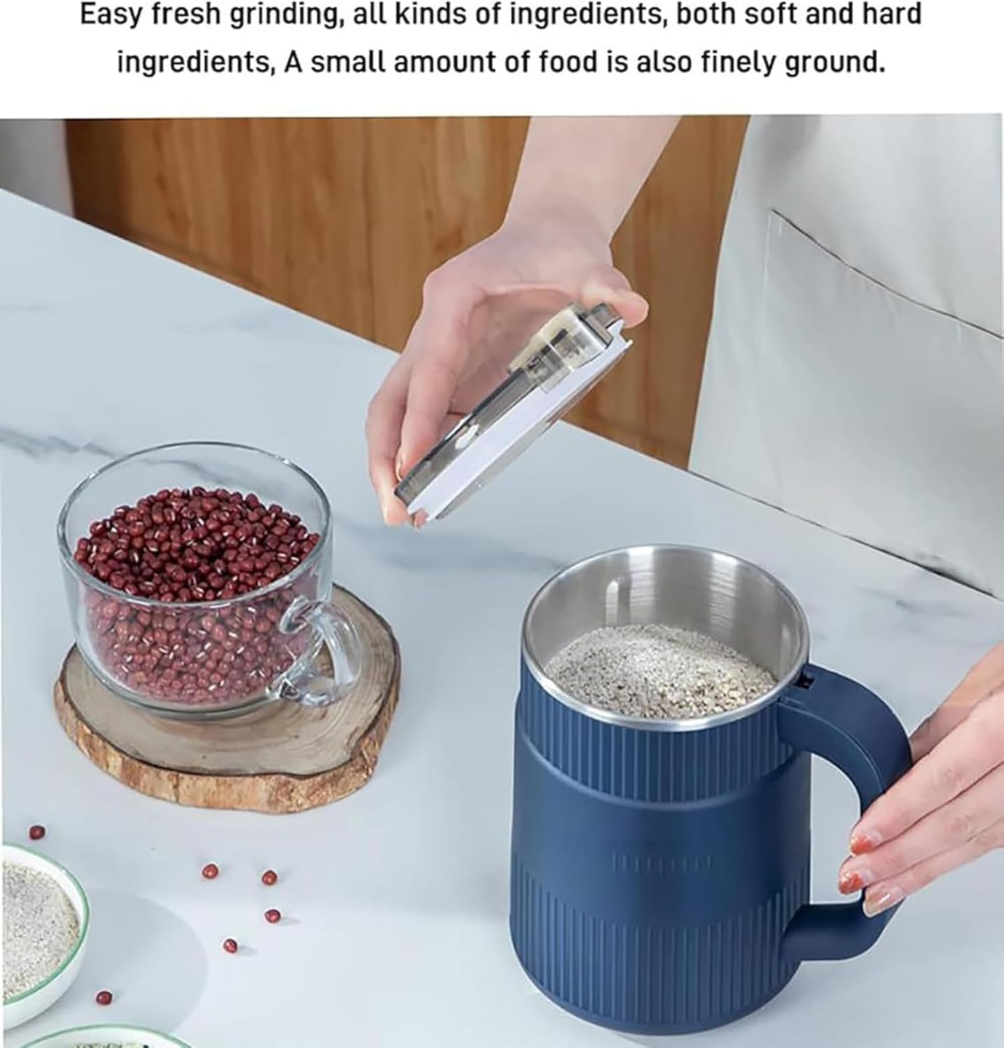 Powerful Stainless Steel Electric Powder Grinder