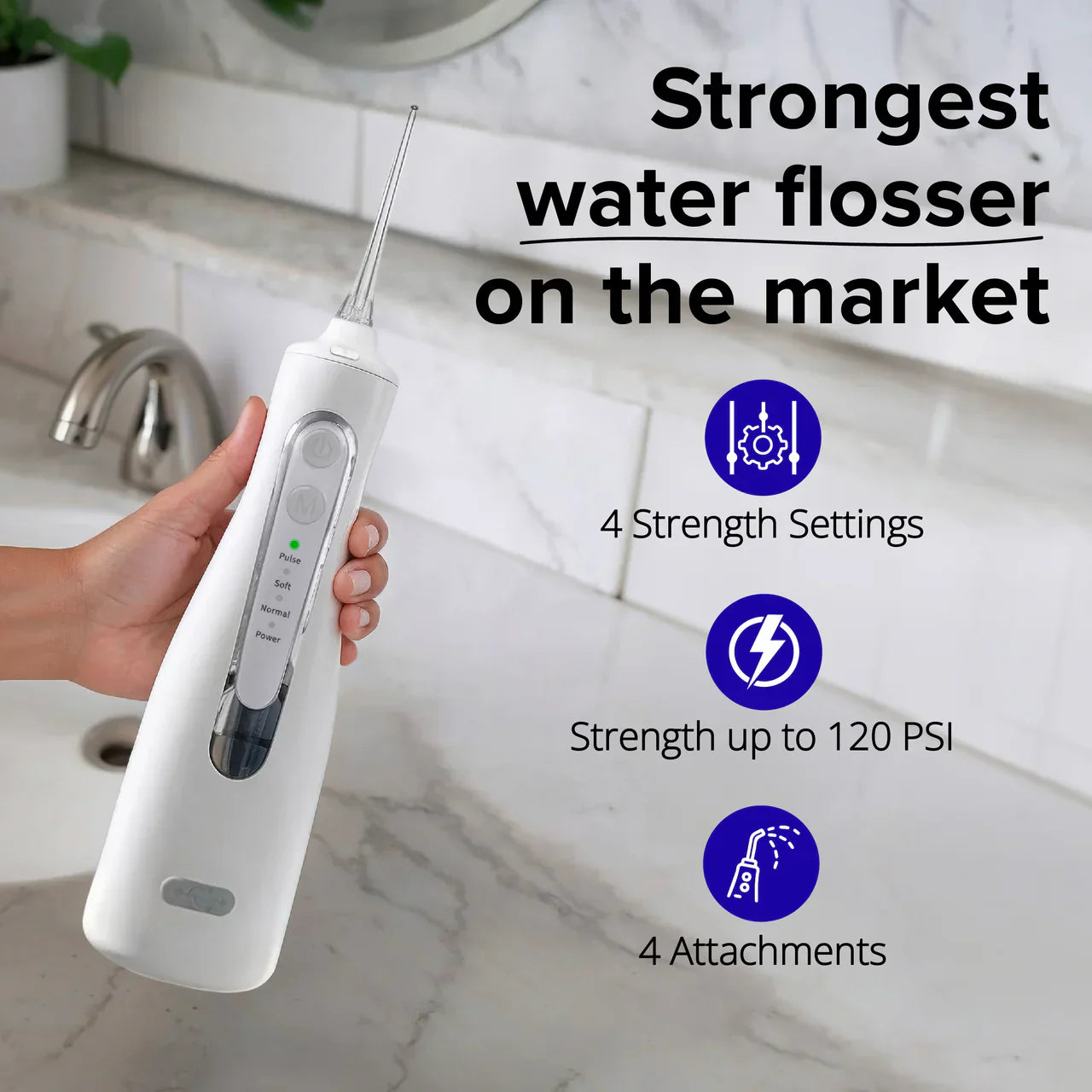 PUURSMILE WATER FLOSSER - 50% OFF EASTER SALE + 3 FREE GIFTS (WORTH $120)
