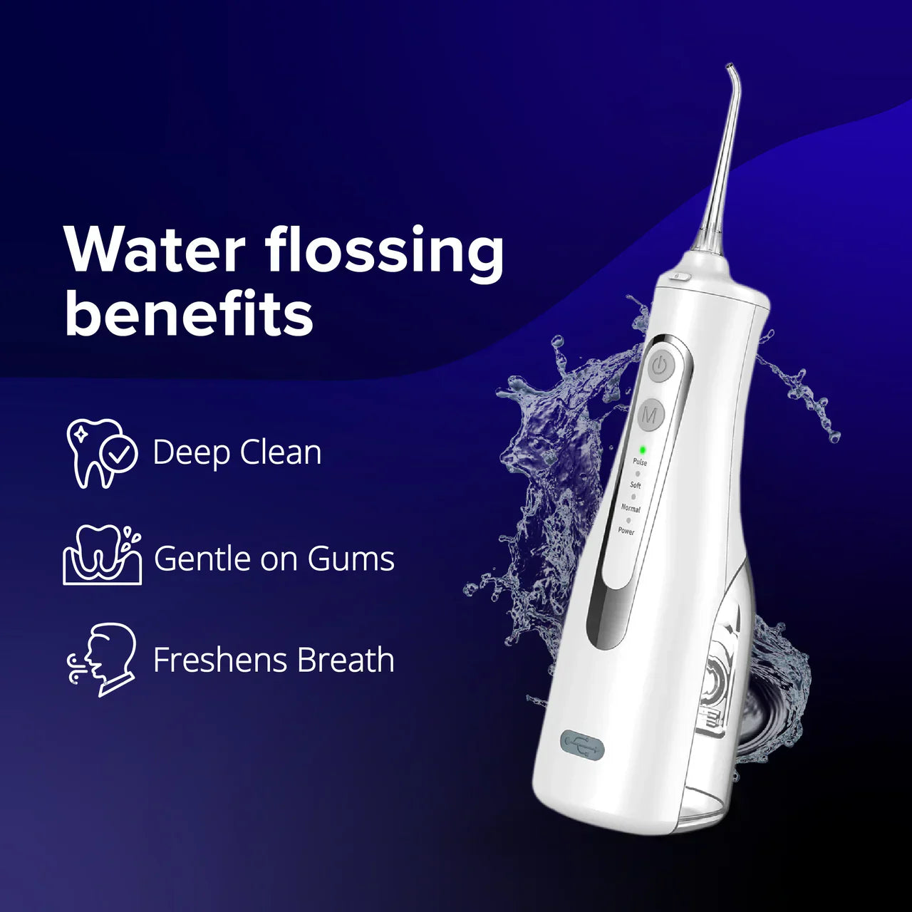 PUURSMILE WATER FLOSSER - 50% OFF EASTER SALE + 3 FREE GIFTS (WORTH $120)