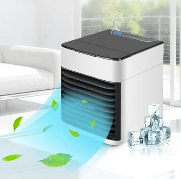 Portable Air Conditioner Fan, LED Lamp, Humidifier and Purifier 4 in 1