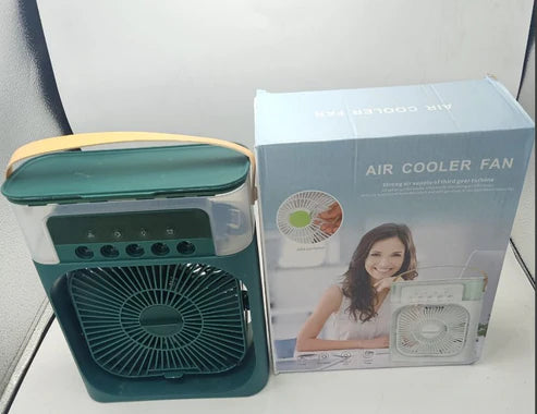 3 In 1 Mini USB Fan With Mist Water Spray