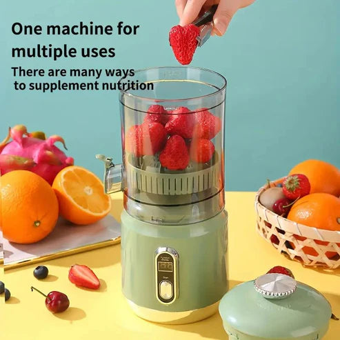Multicolor Electric Citrus Juicer – Stylish One-Touch Fresh Juice Maker