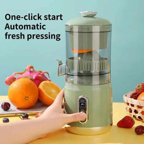 Multicolor Electric Citrus Juicer – Stylish One-Touch Fresh Juice Maker