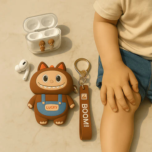 Labubu - AirPods Case with Keychain Strap