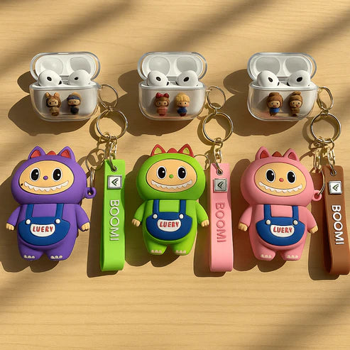 Labubu - AirPods Case with Keychain Strap