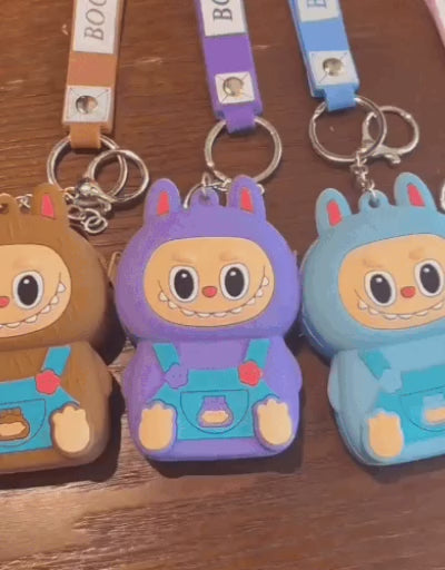 Labubu - AirPods Case with Keychain Strap